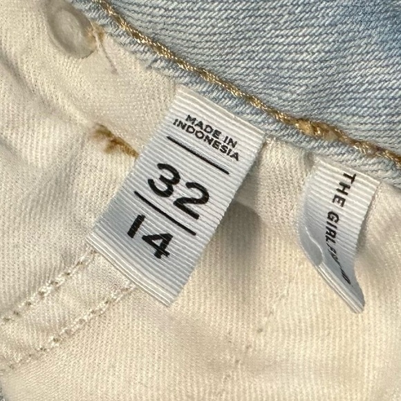 LOFT Blue Straight Leg Jeans Classic Style - Picture 4 of 4